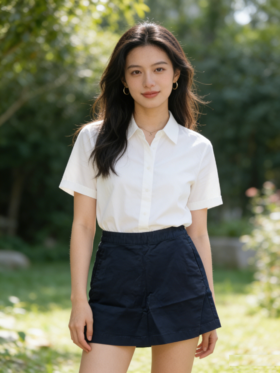 佐丹奴女装26年新款棉弹卡其挺括裙裤05406204