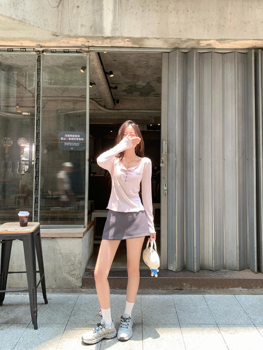 <曾小咸推荐>4.6现货秒杀 ！微信超特价！韩版简约半身短裙 日常139.99 立减80 秒杀59.99！！ 商品图9