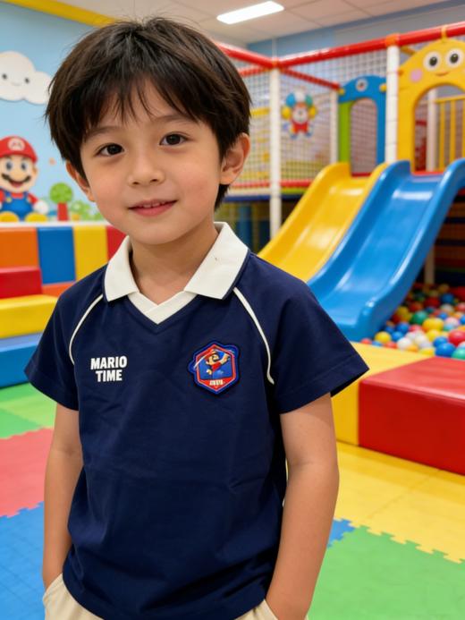 佐丹奴童装【超级马力欧兄弟联名款】莱卡短袖POLO衫03016150 商品图0