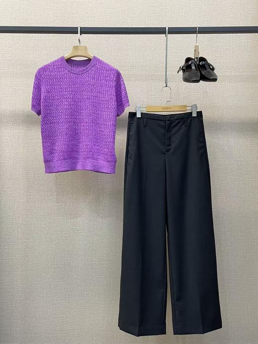 亚麻羊毛彩色套头衫 商品图13