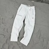 F040528男士梭织长裤春季新款基础健身运动松紧腰绳设计直口裤 商品缩略图8