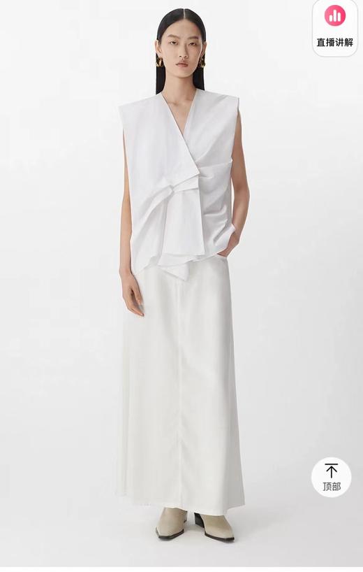 F040504春夏新款牛仔中裙半身裙复古休闲修身显瘦裙子 商品图7