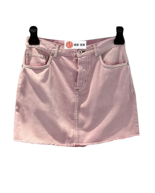 女款做旧牛仔短裙 迪丽热巴同款fe010 商品图0