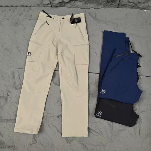 F040529春季运动户外耐磨防风散热透气软壳休闲徒步登山裤长裤 商品图2