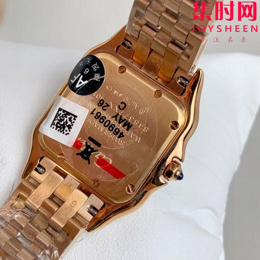 与豹同行 一跃入心 AF卡地亚猎豹系列 中号表盘尺寸：27×37mm 女士腕表 商品图8