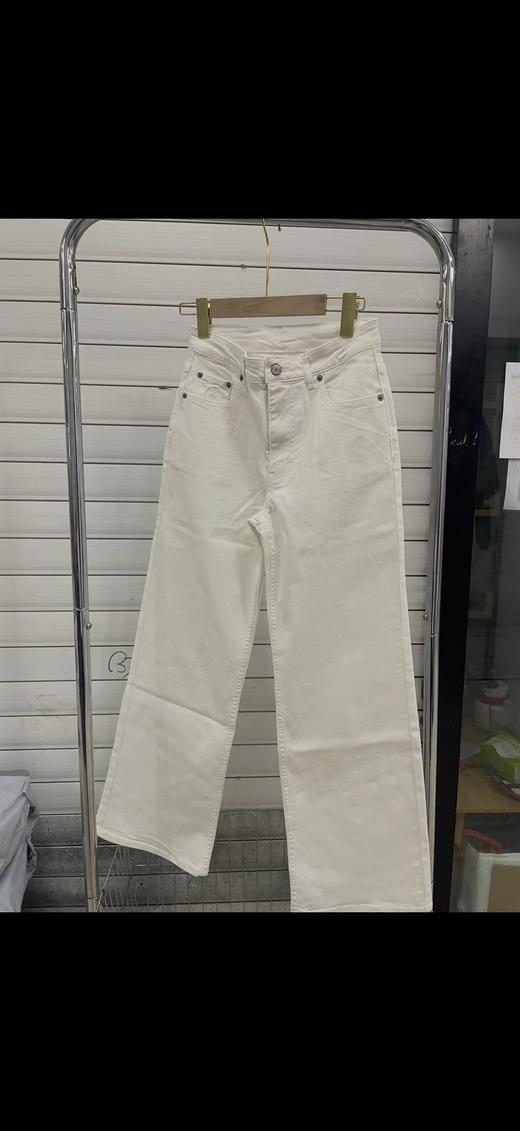 F040505春季新款休闲宽松日常通勤牛仔阔腿牛仔长裤 商品图0