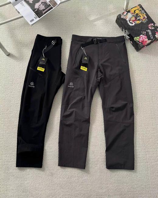 F040523春季新款3D绣花立挺防泼水速干休闲直筒长裤 商品图1