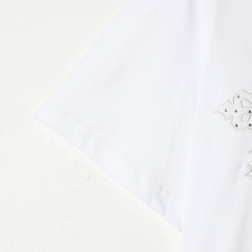 SDSA男装2026新款轻奢潮牌十字架刺绣字母设计圆领短袖T恤百搭 商品图4