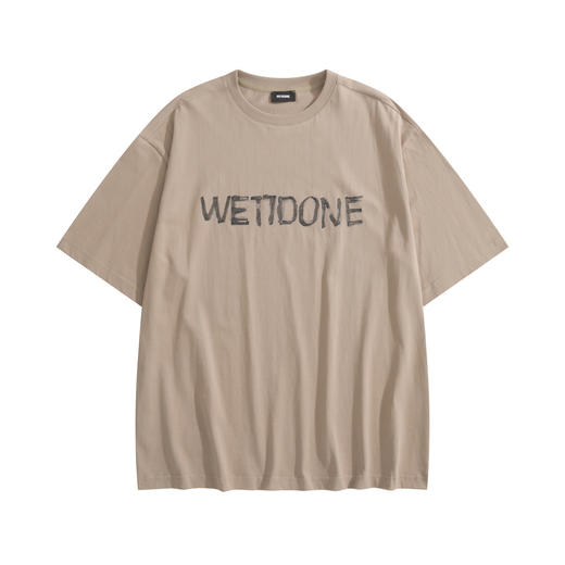 女款印花手绘短袖T恤zh 商品图0