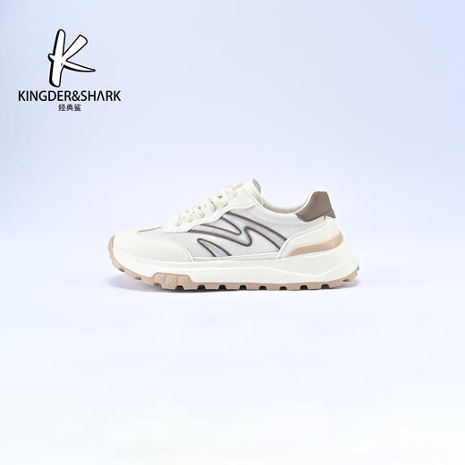 经典鲨2026年夏季专柜新品男士薄款网面透气跑步休闲鞋KF20-626021 商品图4
