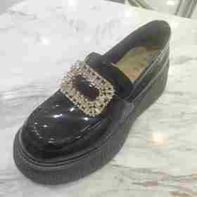 LFGJ15409时尚钻石乐福鞋
