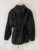女款腰带连帽外套he020 商品缩略图1