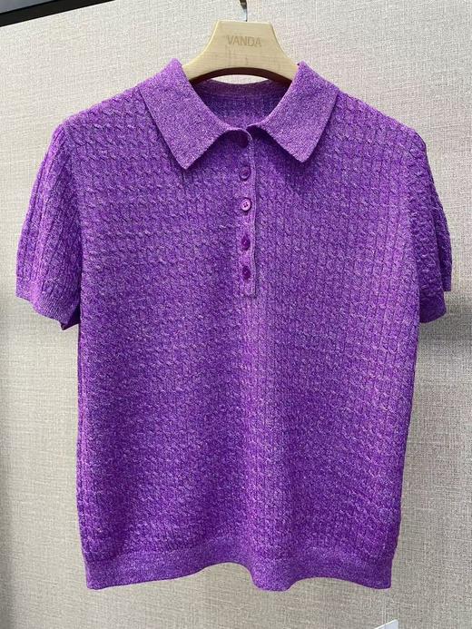 亚麻羊毛彩色POLO衫 商品图11