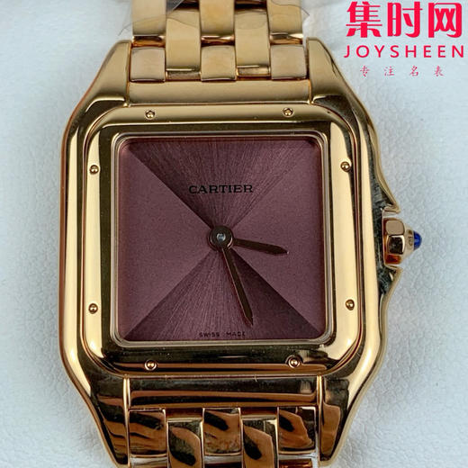 与豹同行 一跃入心 AF卡地亚猎豹系列 中号表盘尺寸：27×37mm 女士腕表 商品图3