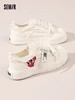 F040516春夏新款透气小白鞋女款布鞋百搭饼干鞋厚底帆布鞋 商品缩略图10