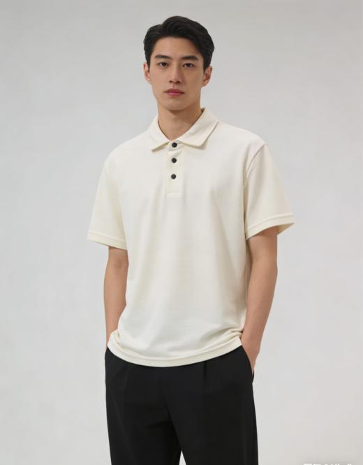 G2000男装SS26商场新款【吸湿】休闲短袖POLO衫61143164 商品图1