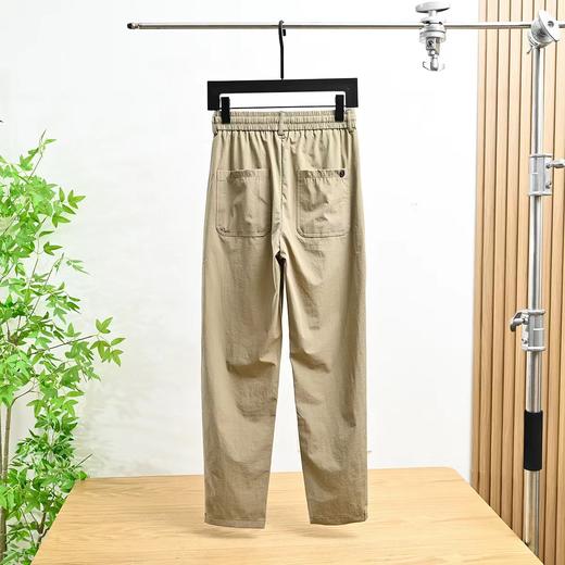 F040532春夏季简约百搭收脚裤型速干性能男士弹力休闲长裤 商品图7