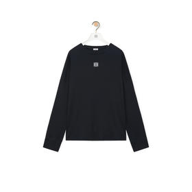 LOE-T 黑色螺纹打底长袖