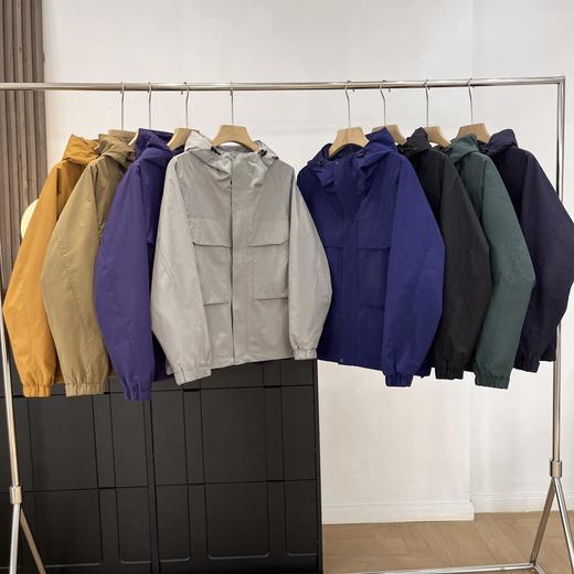 日本原单男装防风连帽外套宽松户外休闲工装夹克 商品图1