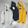 F040511春季新品户外冲锋衣夹克情侣款拼接透气连帽外套 商品缩略图2