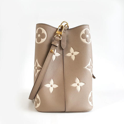 【98新】LV路易威登NEONOE系列M45555中号大象灰全皮压纹NEONOE子母包水桶包单肩包女士020426NJT07 商品图3