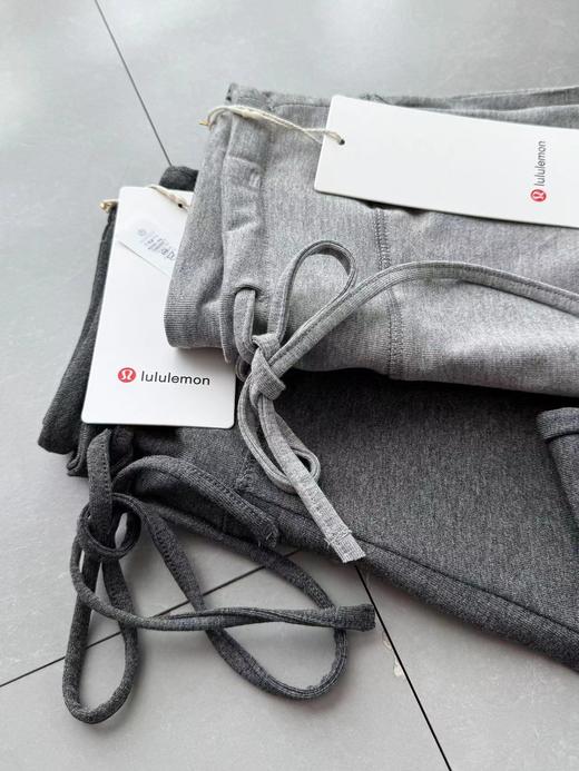 F040526夏季冰蚕丝高腰针织排汗透气显瘦休闲女士阔腿裤 商品图8