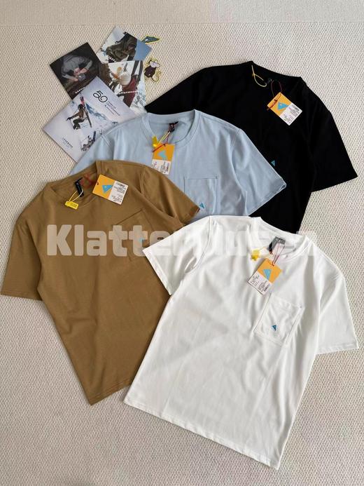 F040535宽松落肩剪裁软糯亲肤透气男女同款短袖T恤 商品图0