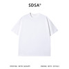 SDSA男装2026新款高贵轻奢美式胸前小字母印花圆领短袖T恤百搭潮 商品缩略图0