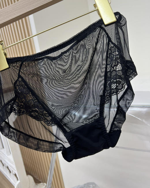 高腰蕾丝透气女士内裤4条装0228g07 商品图4