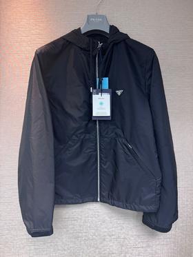 男款拉链连帽外套he020