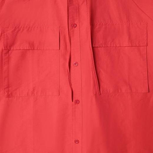 SDSA男装2026新款高贵轻奢连帽多口袋短袖衬衫宽松休闲上衣 商品图3