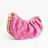 【99新】LV路易威登Pochette Valley手袋M28327粉色Pochette Valley丹宁牛仔豌豆包单肩包女士310326NJS04 商品缩略图2