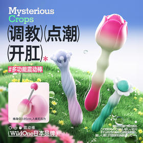 WildOne 日本 神秘作物女用震动棒 调教|点潮|开肛多功能
