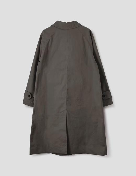 MHL 26SS 砂灰色/象褐色防泼水斜纹棉MAC工装长外套 商品图13