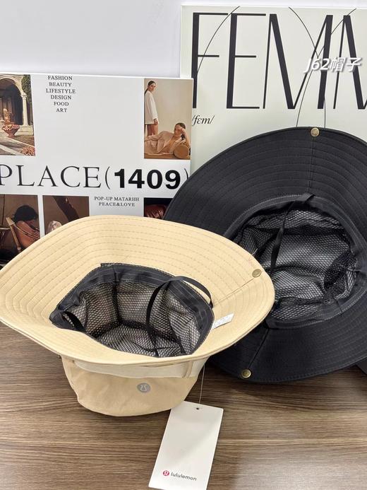 F040534春夏新款情侣款西部牛仔可折叠户外休闲遮阳防晒渔夫帽 商品图2