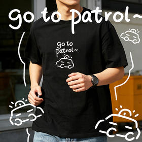 叱咤小警日常文艺T恤