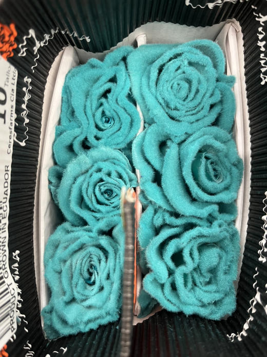 厄瓜多尔-【Velvet Turquoise】绿松石毛绒 商品图2