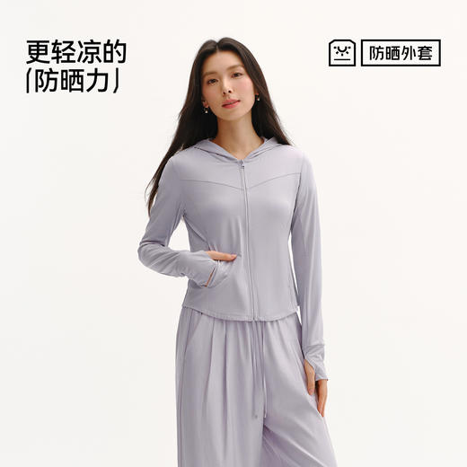 防晒外套|商场同款森马夹克女夏季短款凉感吸湿速干2026新款衣服 商品图4
