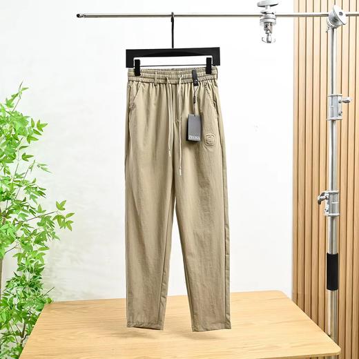 F040532春夏季简约百搭收脚裤型速干性能男士弹力休闲长裤 商品图6