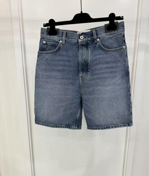 男款拼色牛仔短裤la014 商品图0