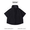 SDSA男装2026新款高贵轻奢连帽多口袋短袖衬衫宽松休闲上衣 商品缩略图0