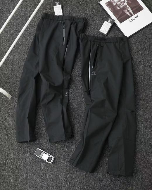 F040524春季新款运动户外登山轻量防风防水硬壳压胶冲锋裤 商品图1