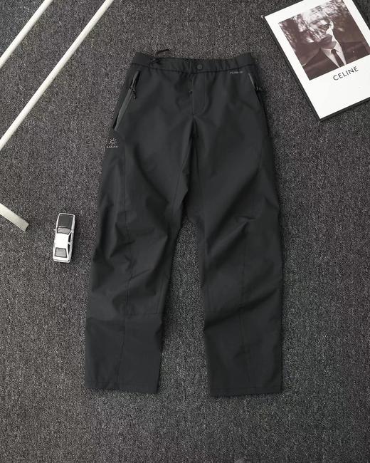 F040524春季新款运动户外登山轻量防风防水硬壳压胶冲锋裤 商品图2