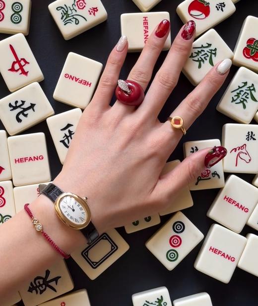 何方 葫芦红绳手链 商品图4