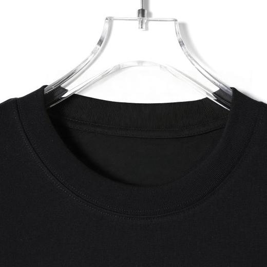 SDSA男装2026新款轻奢美式潮牌双面撞色印花字母圆领短袖T恤百搭 商品图2