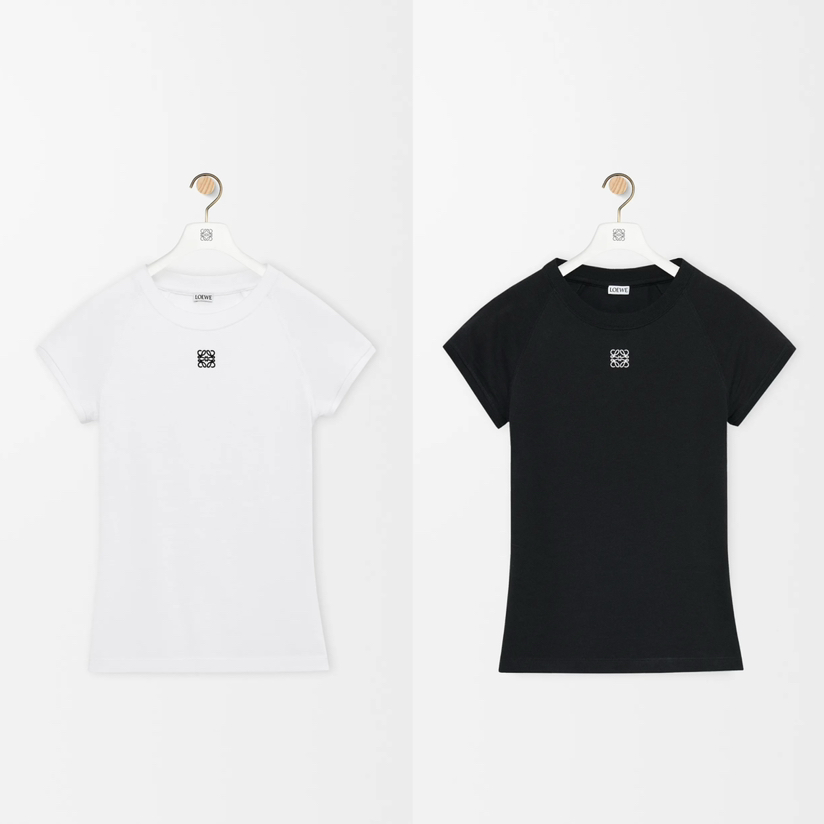 LOE-T 经典刺绣修身T恤
