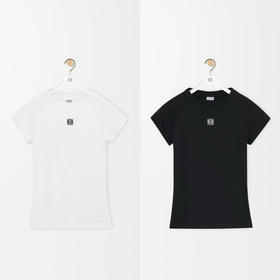 LOE-T 经典刺绣修身T恤