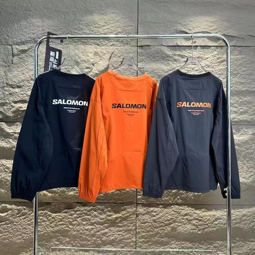 F040510机能风圆领防风弹力户外休闲百搭显瘦卫衣上衣 商品图1