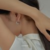二店y  极简老钱风，十年不过时【拉夫**伦】元单 银色麻花耳环 商品缩略图1
