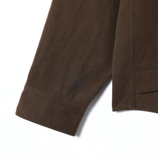 SDSA男装2026新款高贵轻奢简约纯色下摆拼接纽扣连帽长袖衬衫百搭 商品图3